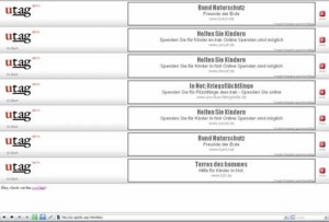 Surfing a wonderful web of uTag links